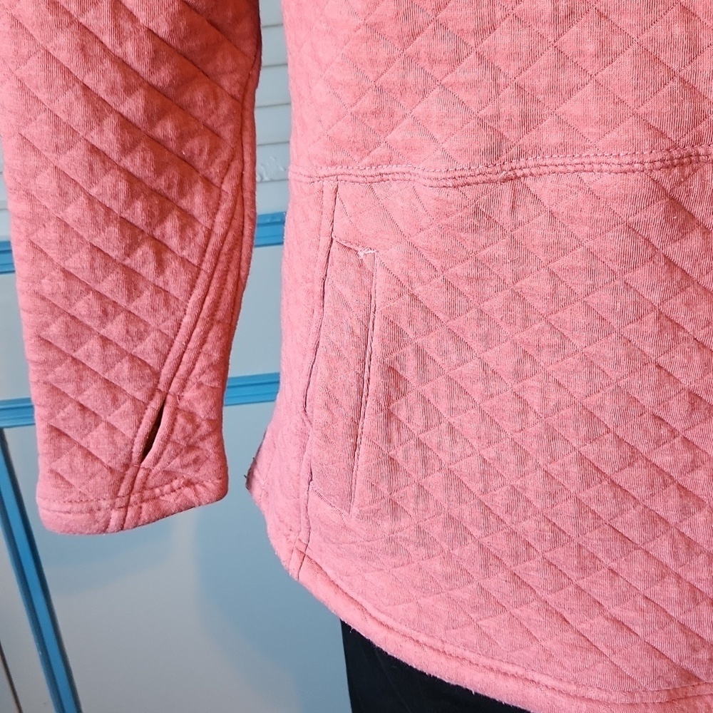 Pink Jackson Hole Quilted Sweater - Picture 6 of 12